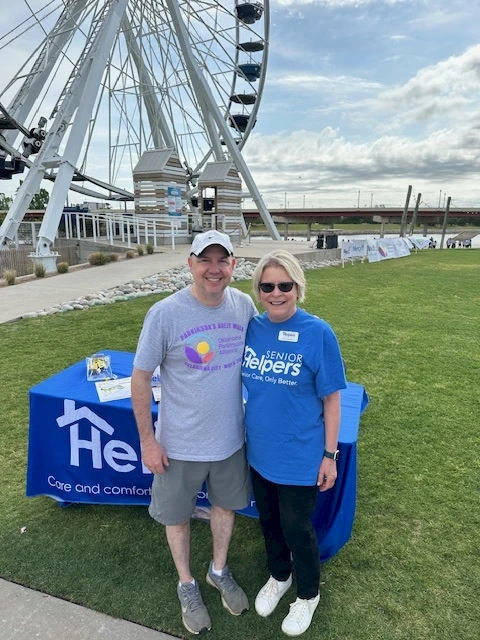 What a fun day for a great cause— Happy to support the Oklahoma City Parkinson’s Alliance Walk for the 5th year in a row!