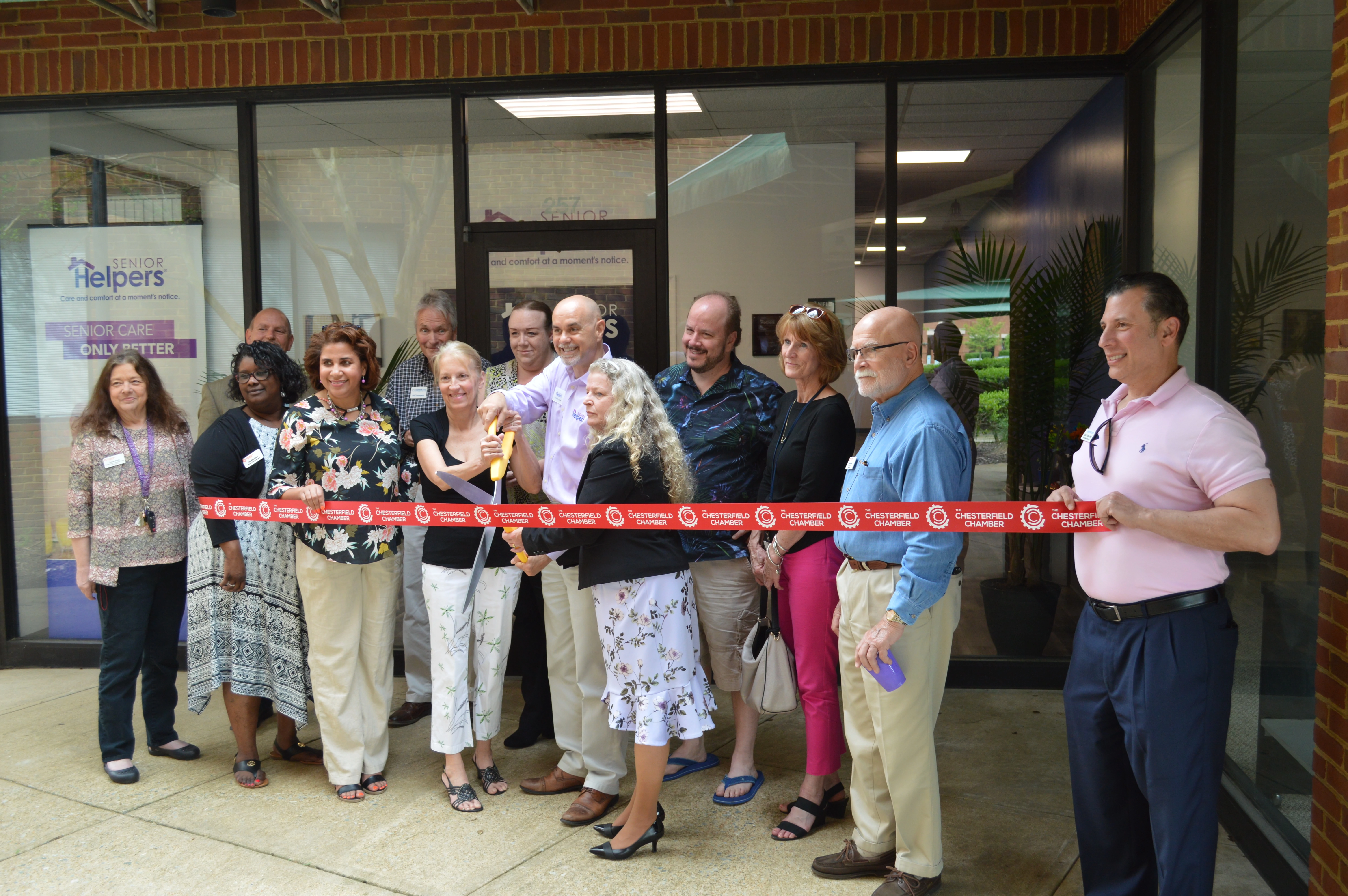 Thank you to our team and the Chesterfield Chamber of Commerce for supporting our Ribbon Cutting Ceremony!