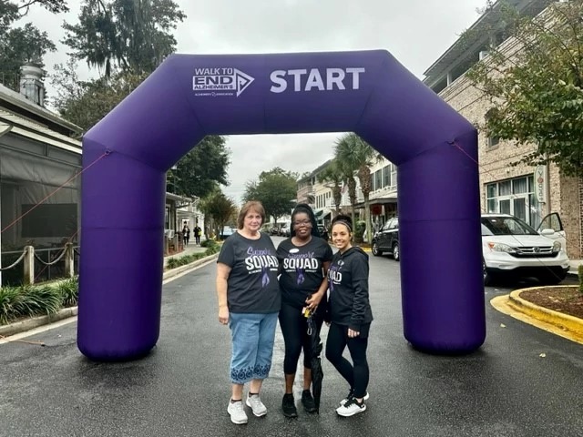 Senior Helpers proudly donated to this year’s Walk to End Alzheimer’s in Bluffton, SC