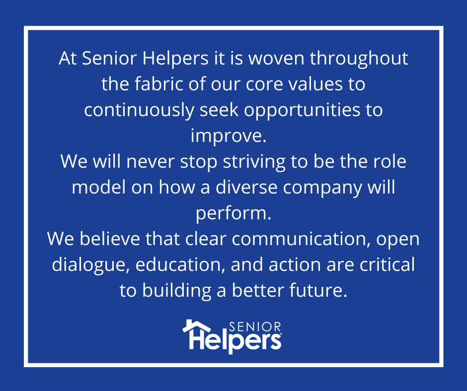 Senior Helpers Statement on Core Values