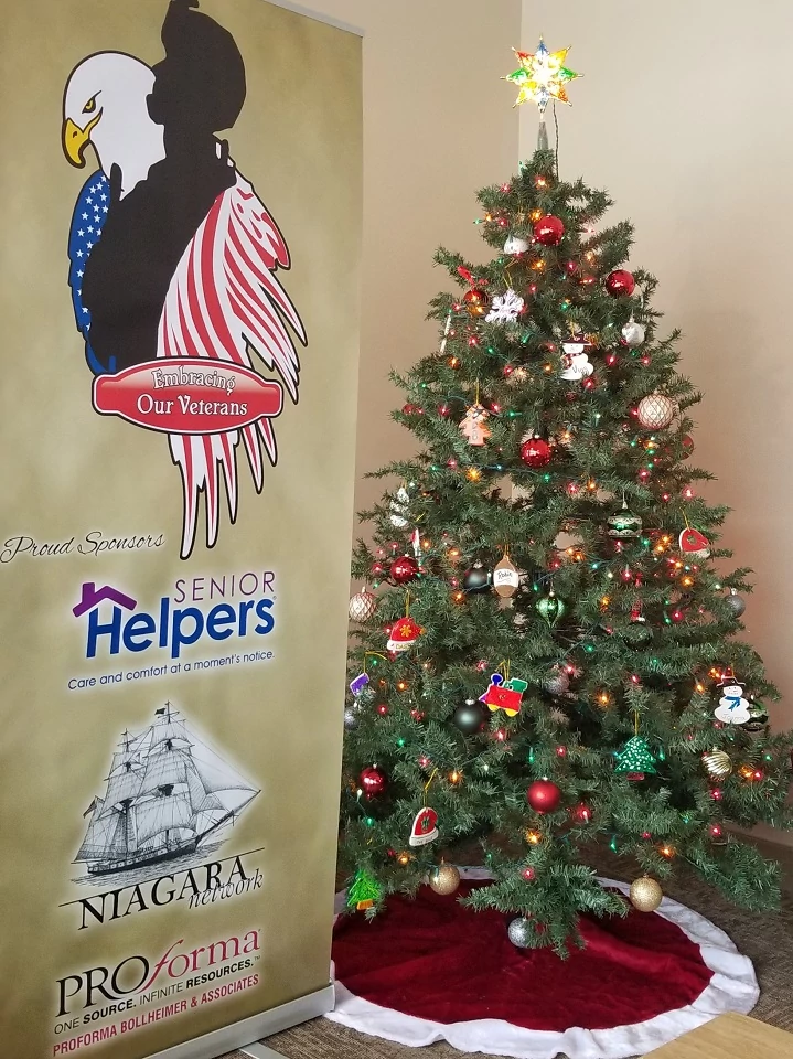 During the months of November and December, Senior Helpers Erie teamed up with Embracing our Veterans in a huge collection effort to help Veterans in need over the holiday season