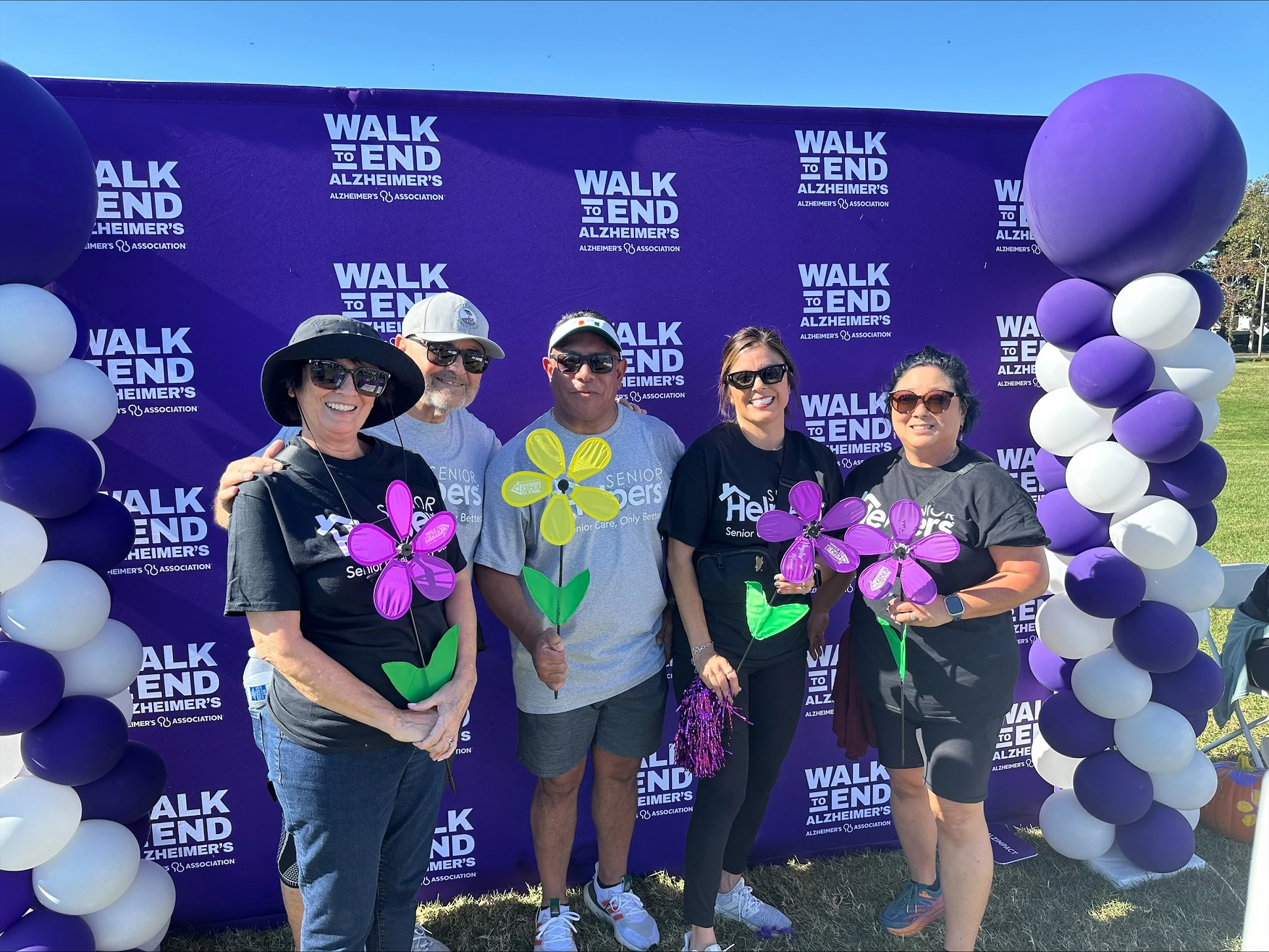 Great time today at the Alzheimer's Association, Orange County Chapter Walk to End Alzheimer’s event. Great time! Great people! Great cause! We walked for my mom, Angeles V. Munoz. We will win this fight!