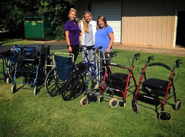 Co-owners with Hospice of the Piedmont to donate assistive devices after drive’s commencement 