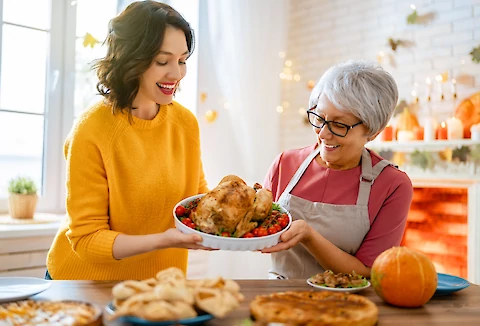 Preparing for Thanksgiving with Seniors