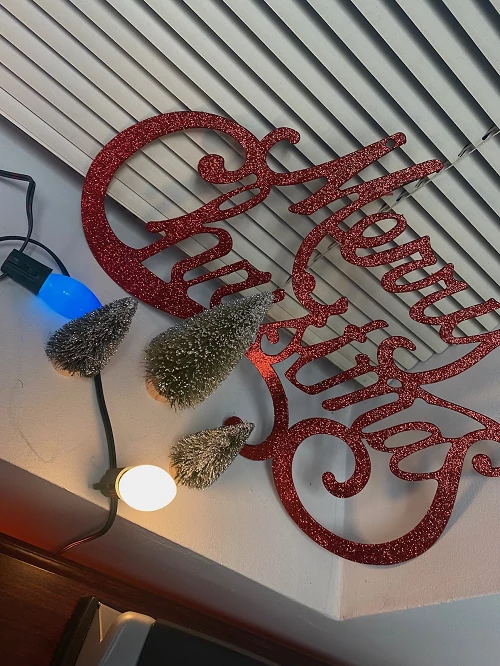 We decorated for Christmas! It always makes the office a much merrier place when we decorate for the season.