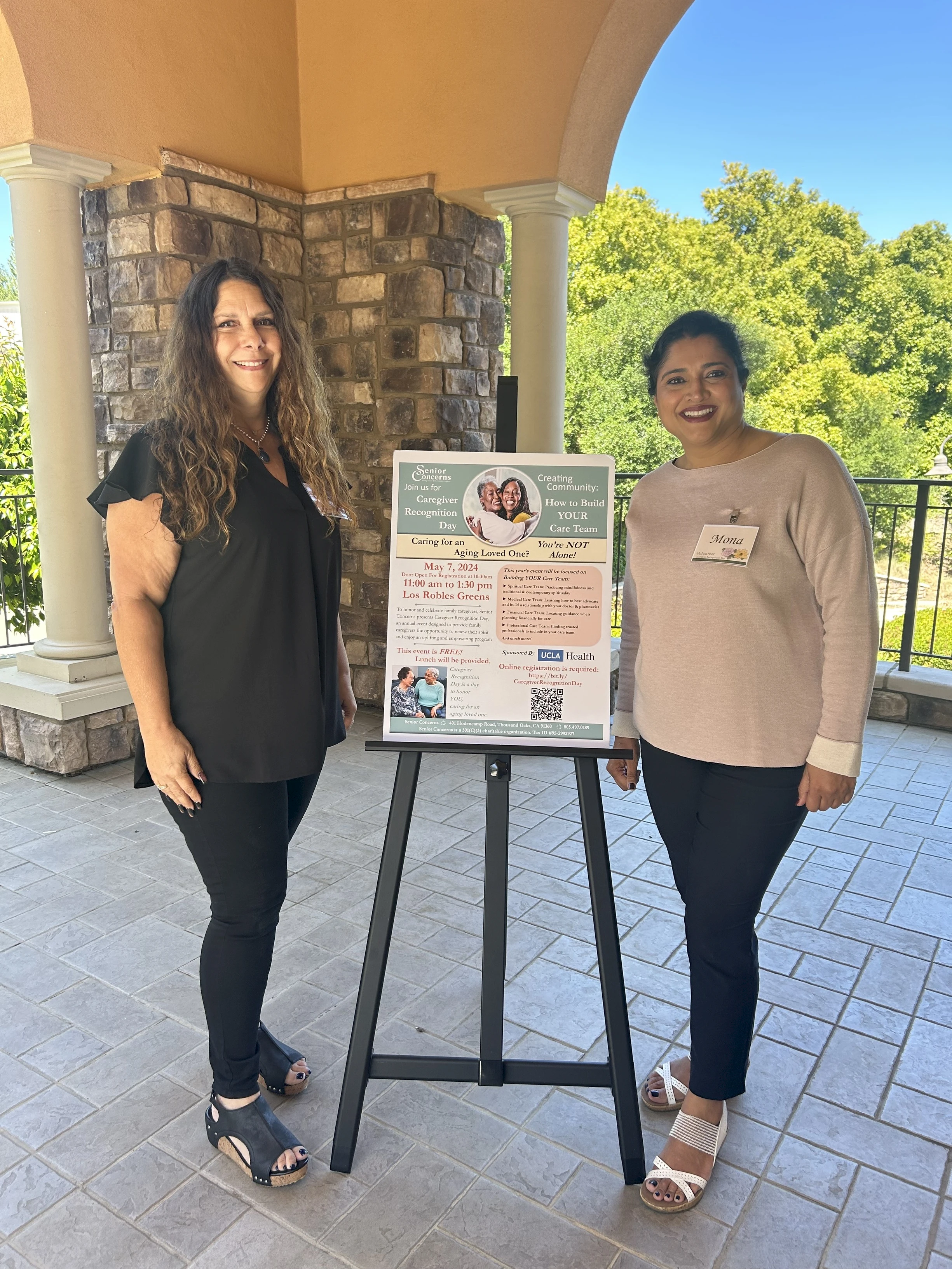 Mona and Ann volunteered at Senior Concern’s Caregiver Recognition Day to honor all family caregivers! An amazing opportunity to meet so many family caregivers and their heartfelt stories.