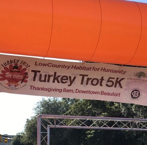 Senior Helpers participated in The Low Country Turkey Trot 5K in Beaufort