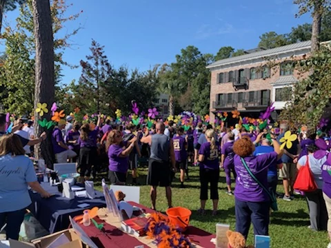 Senior Helpers of Hilton Head proudly sponsored this year’s Walk to End Alzheimer’s in downtown Bluffton, South Carolina.