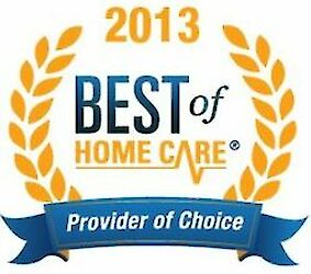 2013 Best of Home Care Provider of Choice