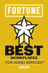 Fortune Best Workplaces for Aging Services 2020
