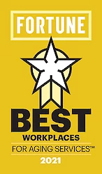 Fortune Best Workplaces for Aging Services 2021
