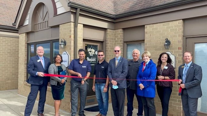 Ribbon Cutting with the Mayor of Frederick! We are so honored to be officially welcomed into the Frederick County Chamber of Commerce and look forward to fostering relationships within the community!