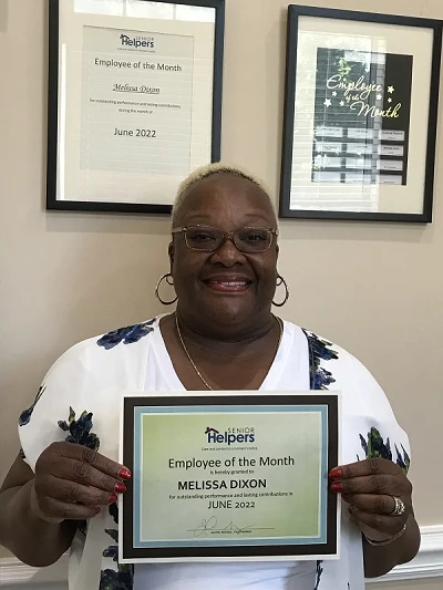 Congratulations to Our Caregiver of the Month: Melissa Dixon