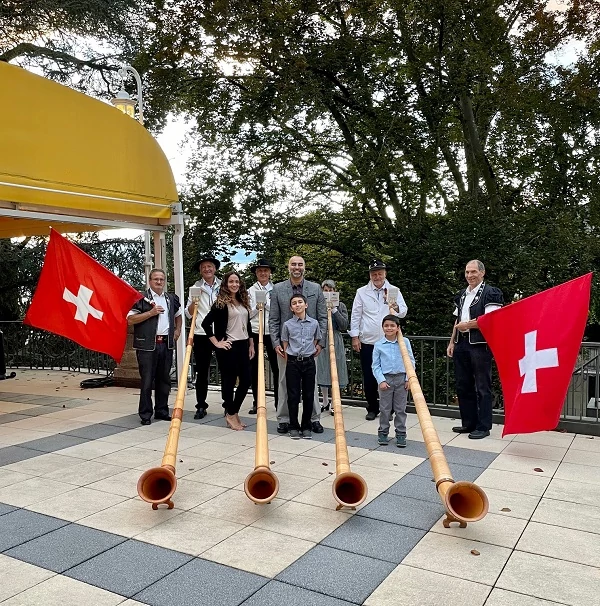The Giraldo family at the Presidents Club trip to Switzerland, September 2021!