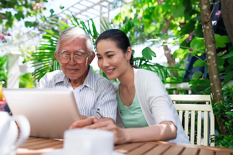 Five Technologies for Fun and Safe Online Interactions for Seniors