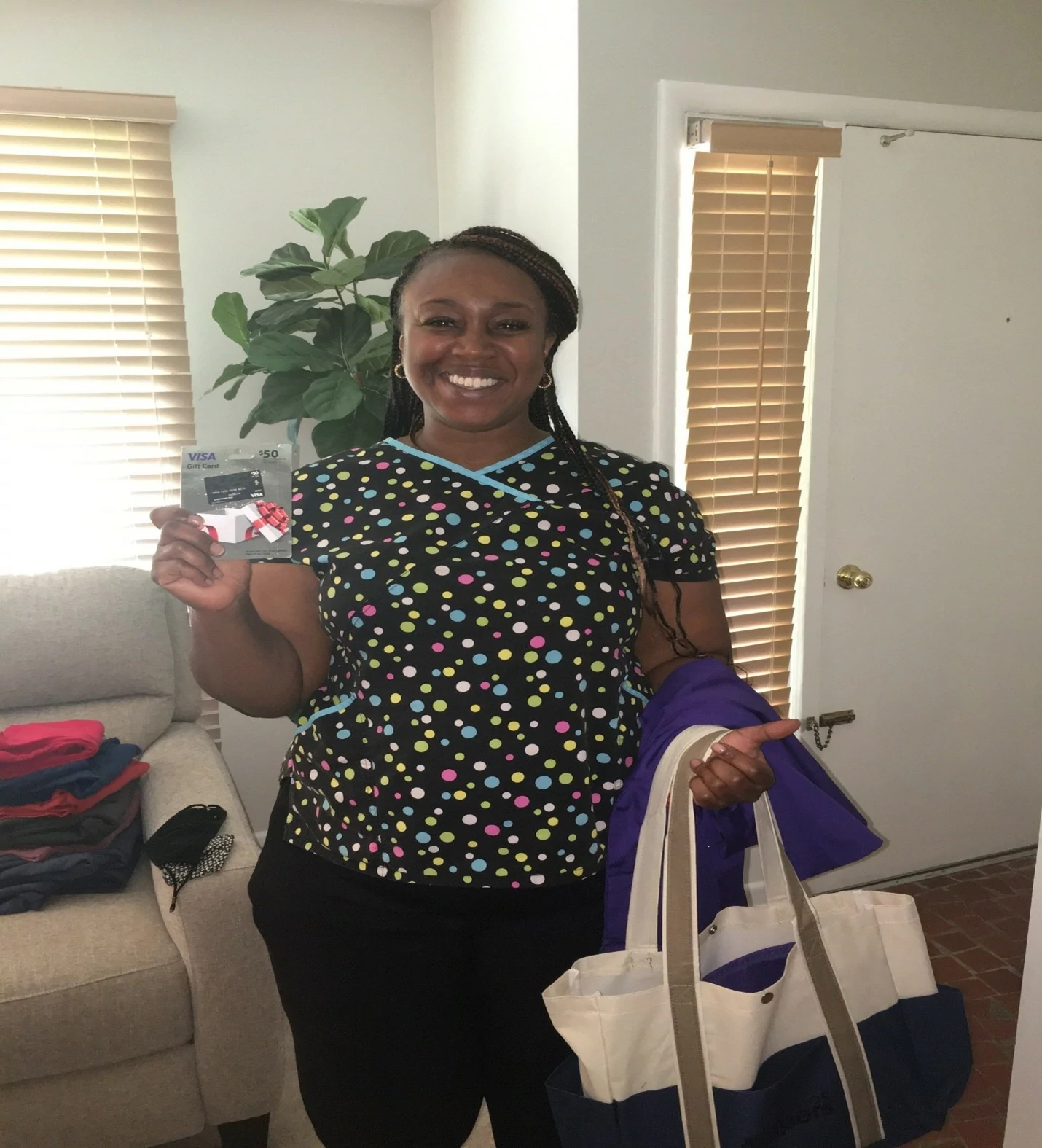 July Caregiver of the month - Montresa Thomas