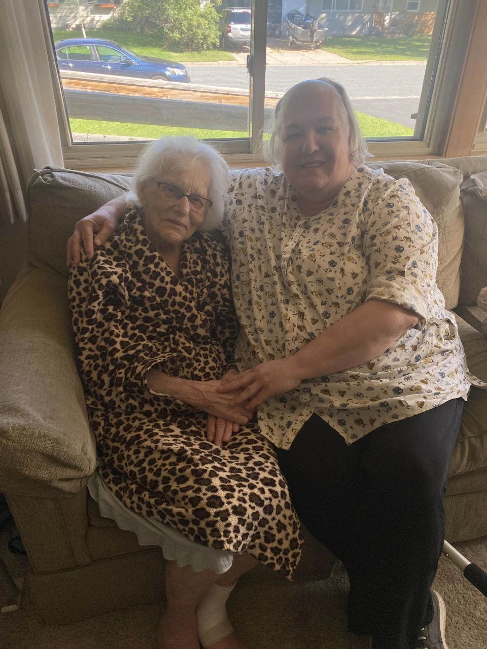 Katherine and Beverly have such a special bond! They love watching game shows together and talking about their families.