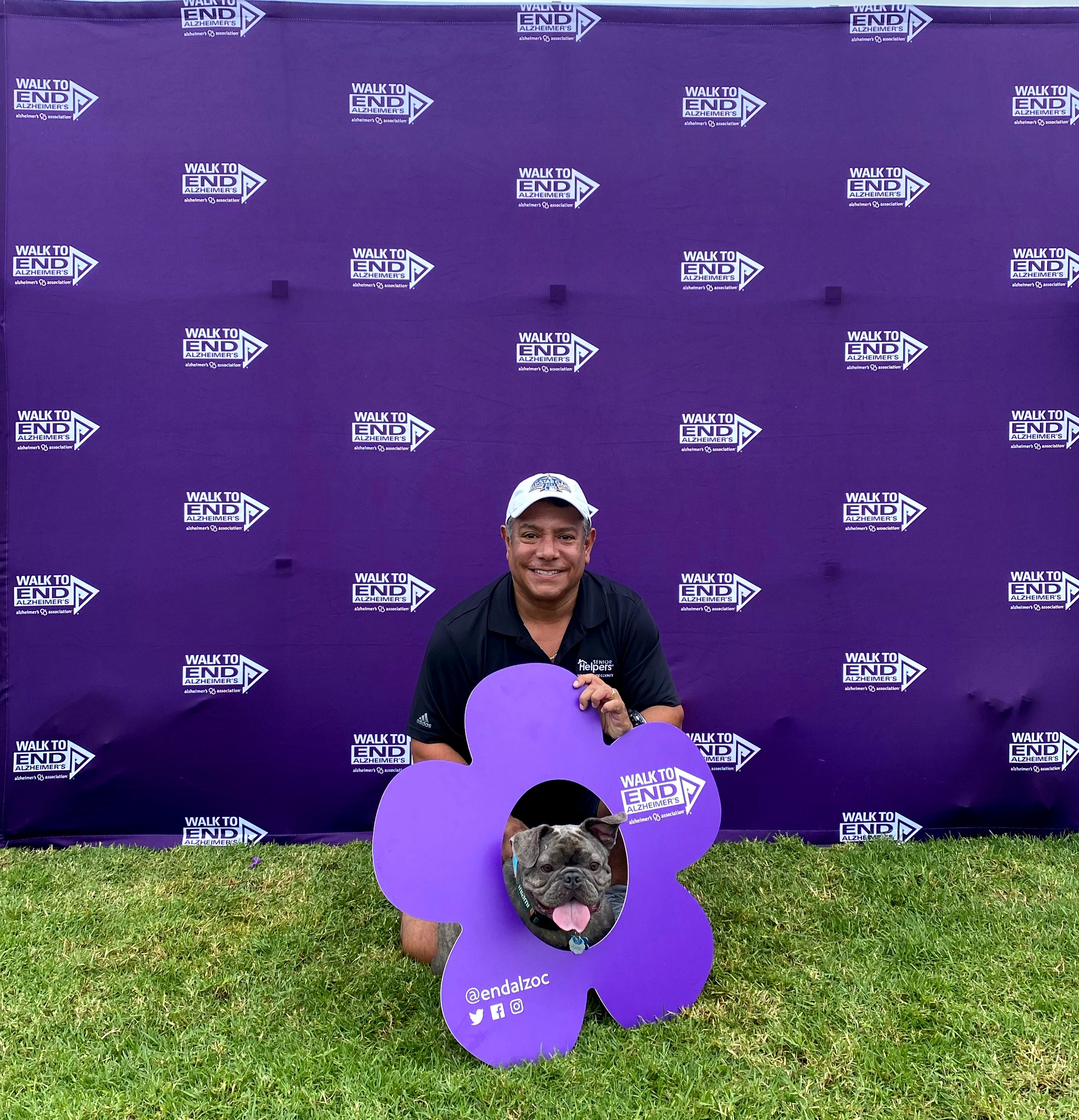 Together we will find a cure. Great time today at the Walk to End Alzheimer’s event in Irvine, CA.