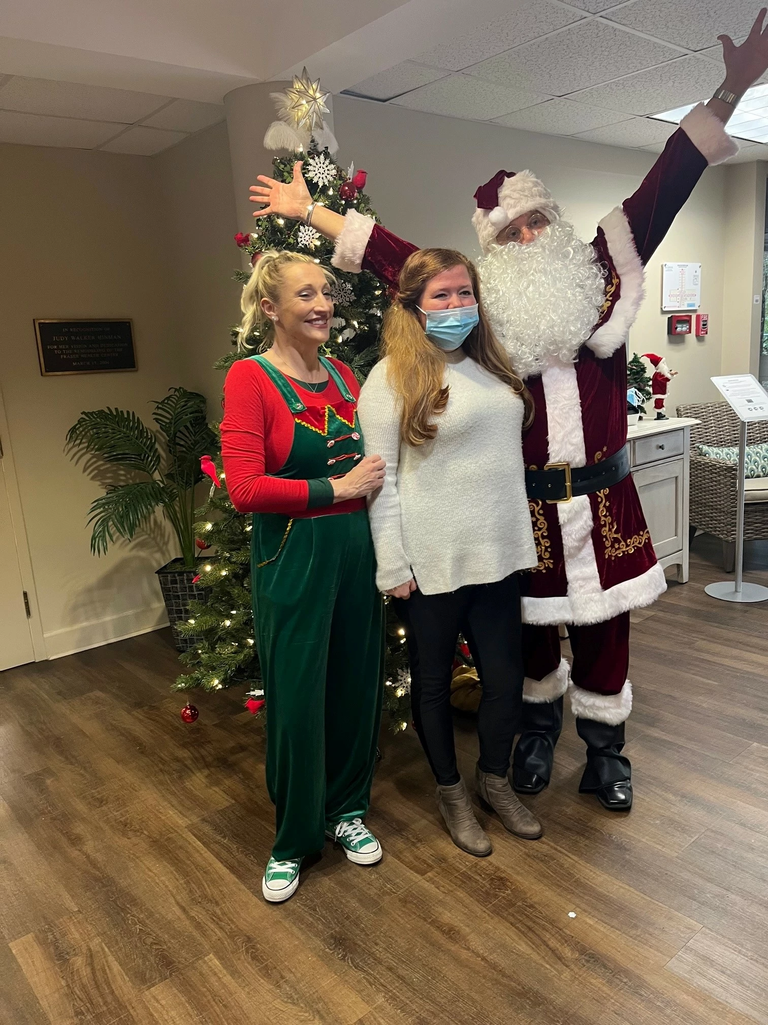 Senior Helpers, Life Care Hilton Head Island and Crescent Hospice collaborated to bring a Happy Christmas to residents.