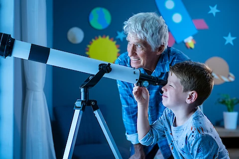 3 Astronomical Events to See With Senior Stargazers This Month
