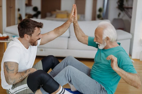 Home Exercises for Seniors - How to Encourage Them to Get Started