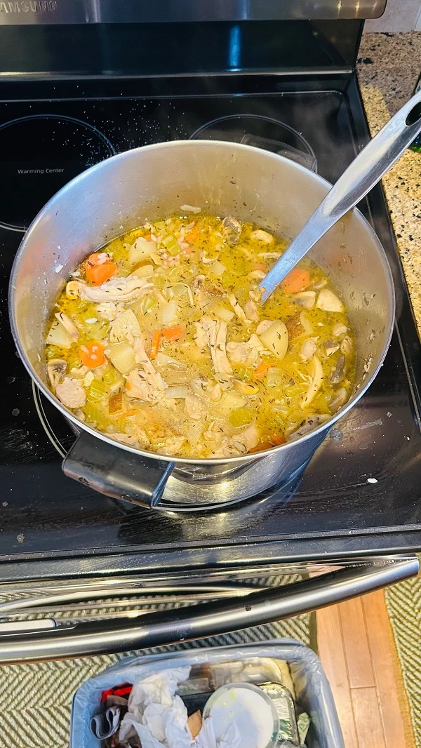 March’s dish of the month is chicken stew. This looks delicious!