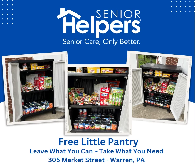 Free Little Pantry: Leave What You Can - Take What You Need