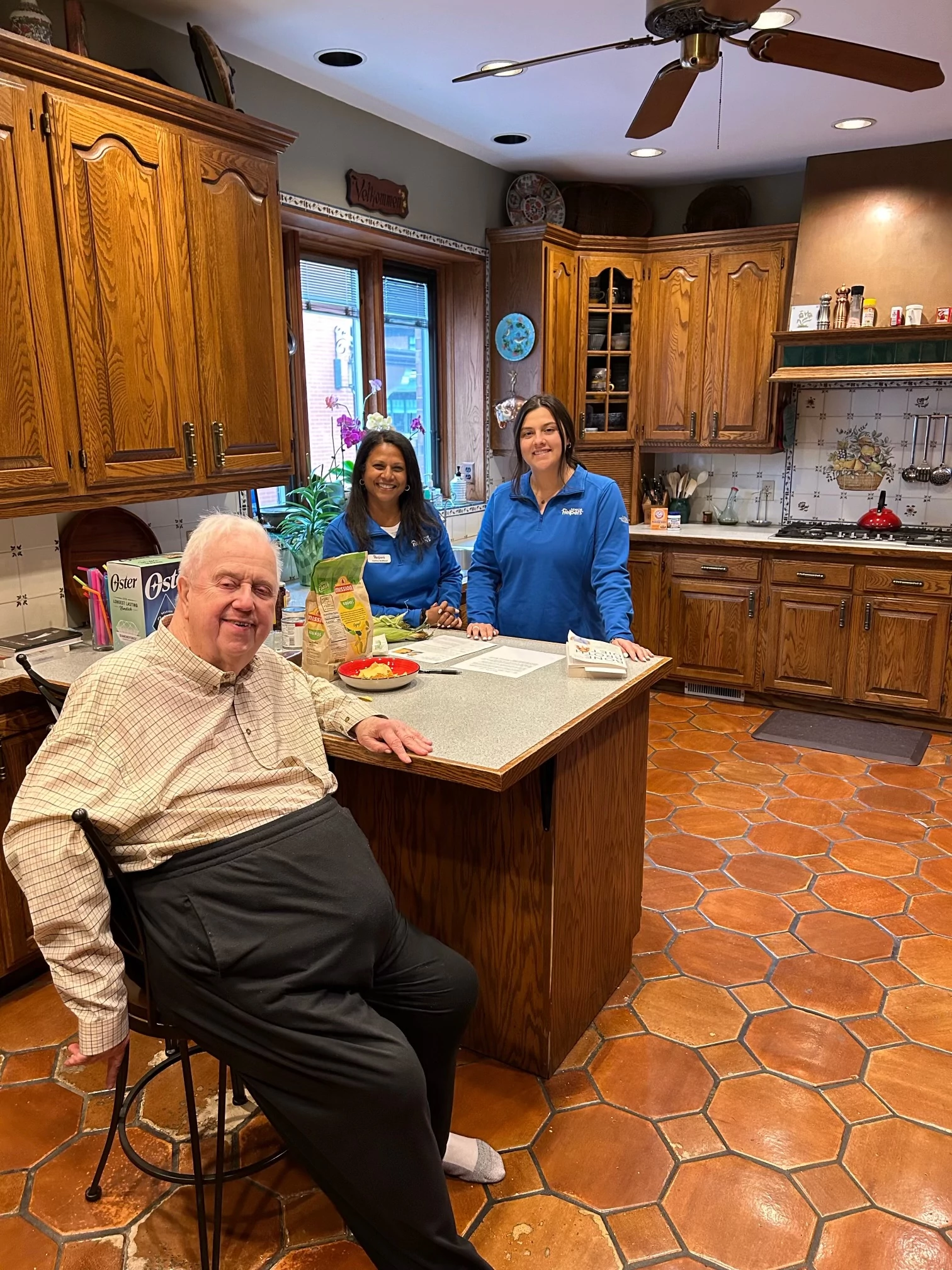 We got the special opportunity to cook for one of our favorite clients. We created a very special relationship with Ron & Dan.