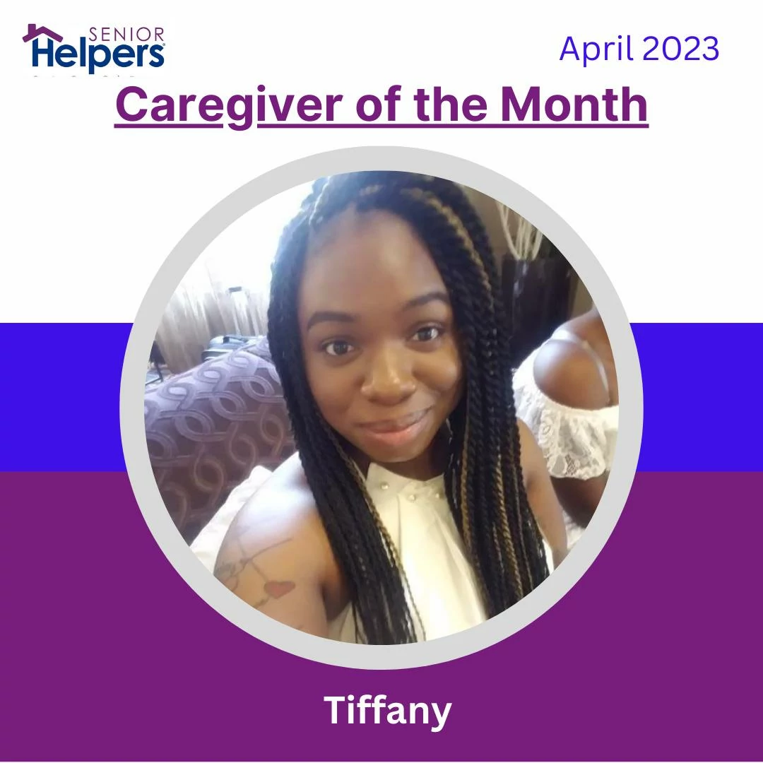 Meet our April 2023 Caregiver of the Month, Tiffany! She has been extremely motivated and communicative when she is with her clients. Tiffany enjoys spa days, being with family and friends, and traveling. Way to go, Tiffany!