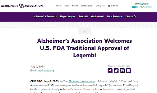FDA Approval of Leqembi