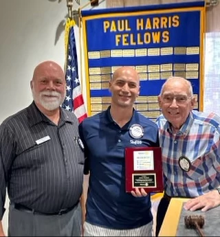 Congratulations James for receiving this award from the Chandler Horizon Rotary for being active in the community! We appreciate you!