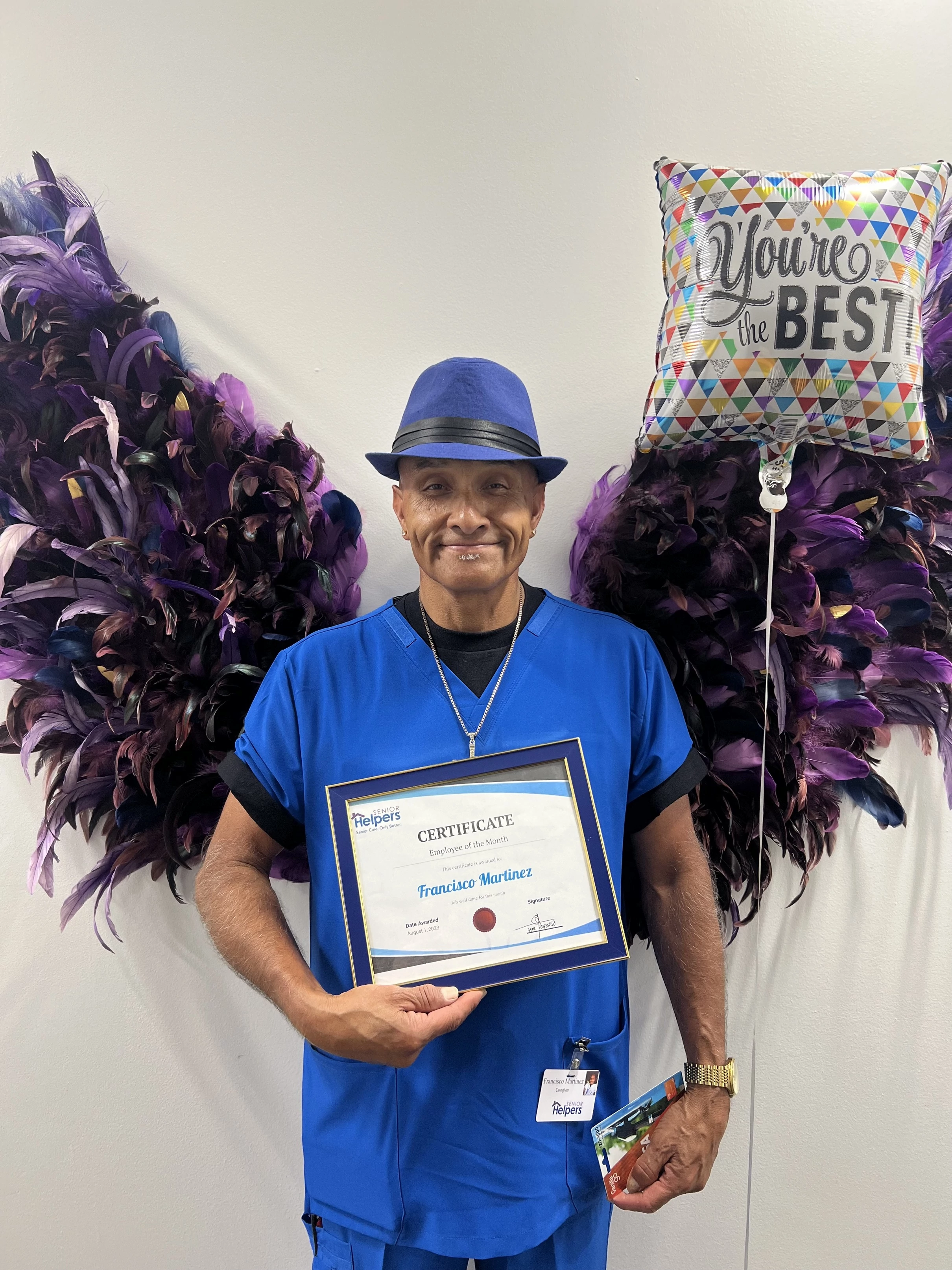 Francisco Martinez - July 2023 Caregiver of the Month