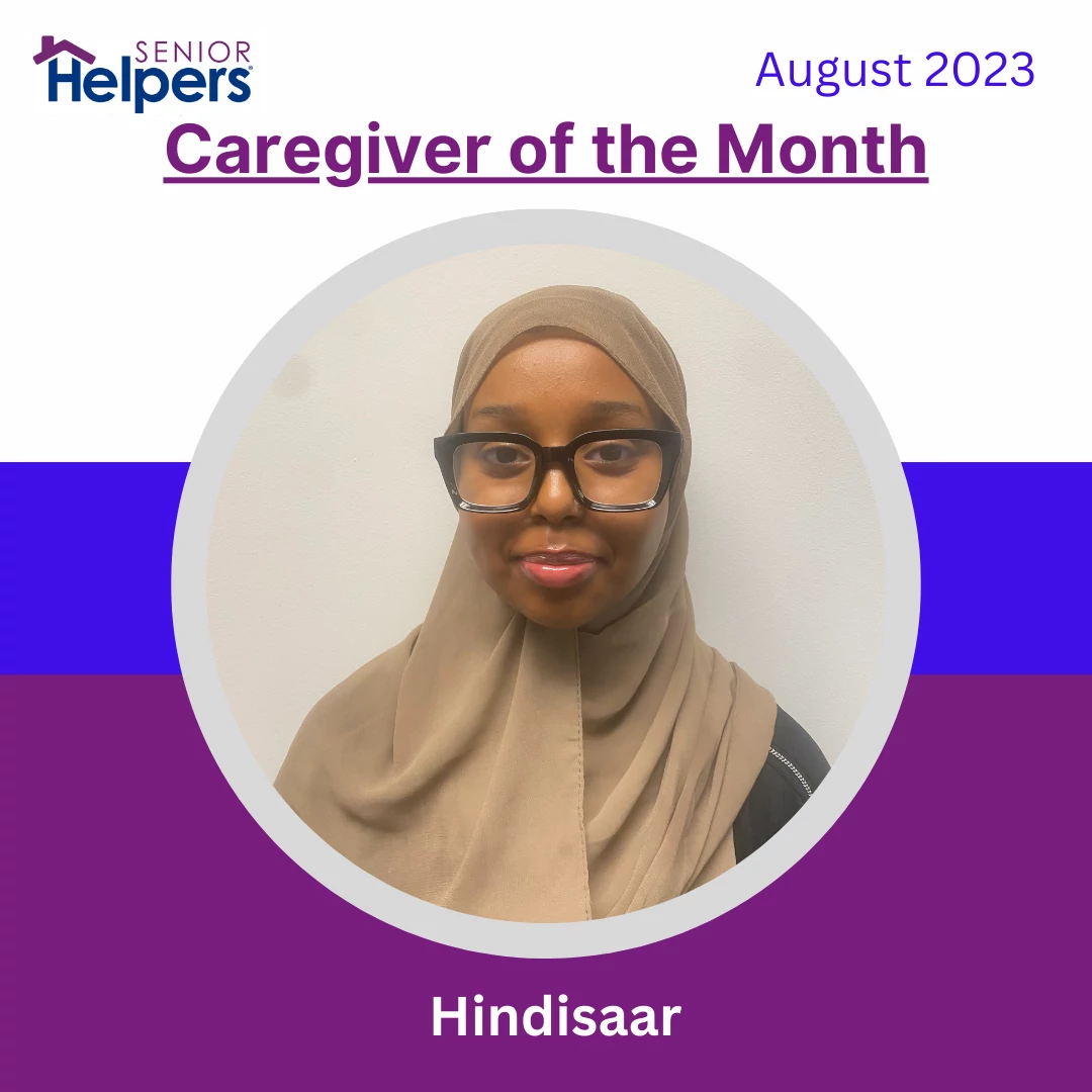 Meet our August 2023 Caregiver of the Month, Hindisaar! She has been a fantastic addition to our team. Hindisaar is always friendly and compassionate with our clients. She enjoys going on walks, swimming, and road trips. Way to go, Hindisaar!