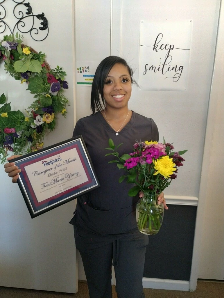 Oct Caregiver of the Month: ToniMarie Young
