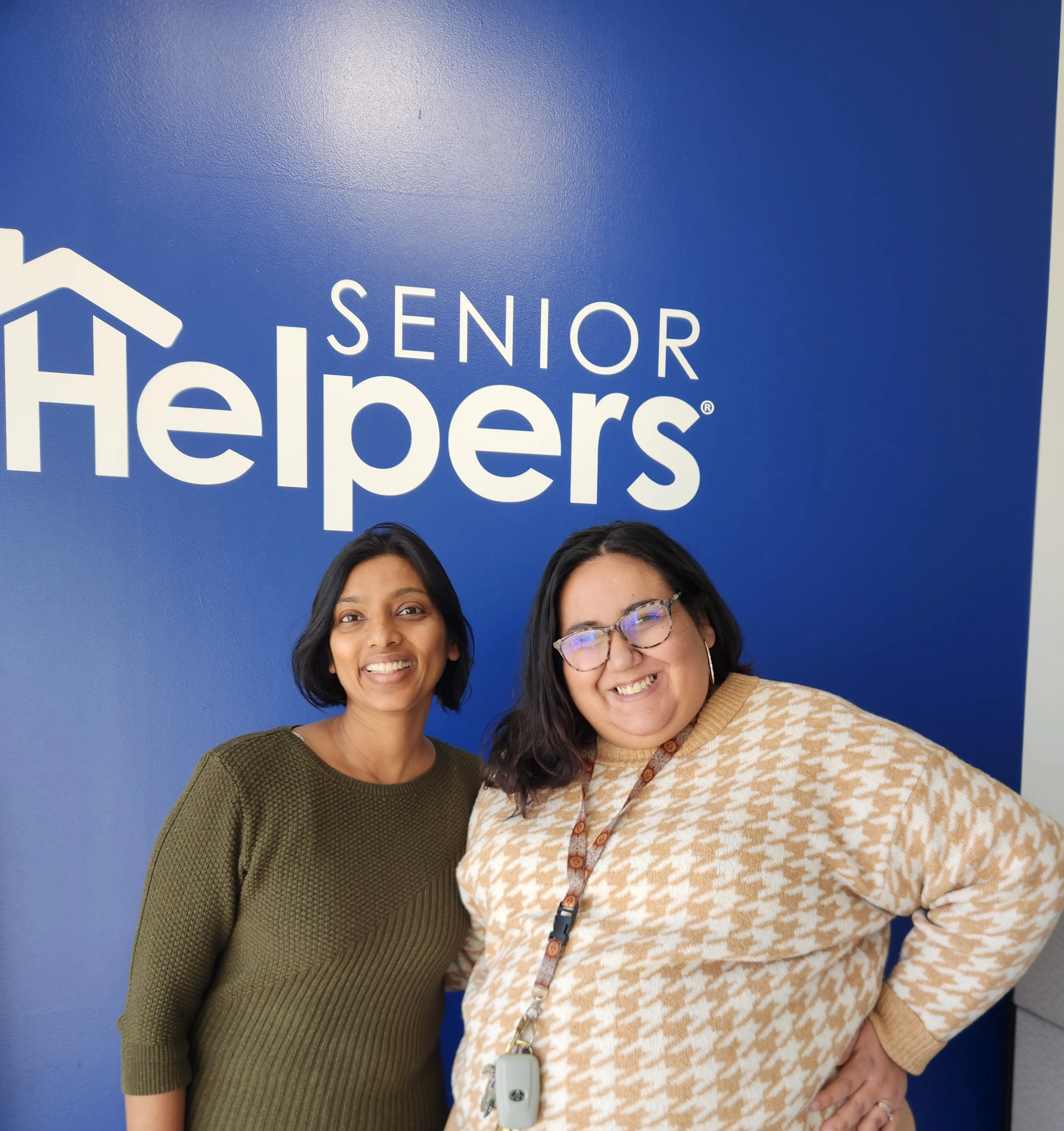 Congratulations Sandra for completing your Orientation with Senior Helpers of Waxhaw-Monroe. Sandra was able to identify risks in our Center of Excellence and learn about how our Senior clients can continue to live at their homes safely. Can you spot 3 risk factors in our bedroom?