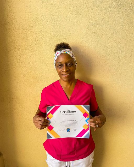 Meet Cynthia, our Employee of the Month!  Her adaptability and unwavering dedication make her an invaluable part of our team. 🌟 In the ever-changing landscape of caregiving, Cynthia shines, showcasing unmatched skill and competence. Join us in celebrating her outstanding contributions! 🎉
