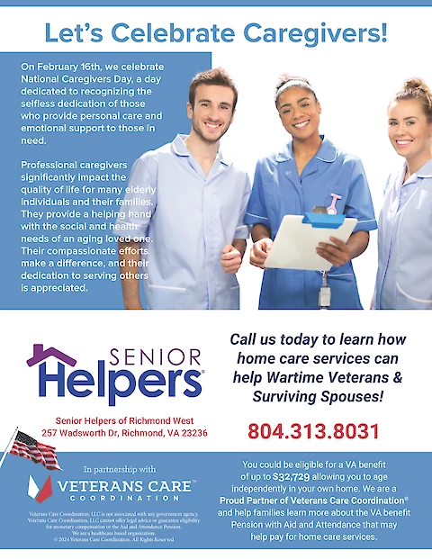 Senior Helpers Celebrates Caregivers Helping Veterans