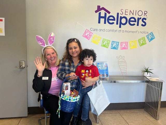 Fun Easter egg hunt for caregivers and families