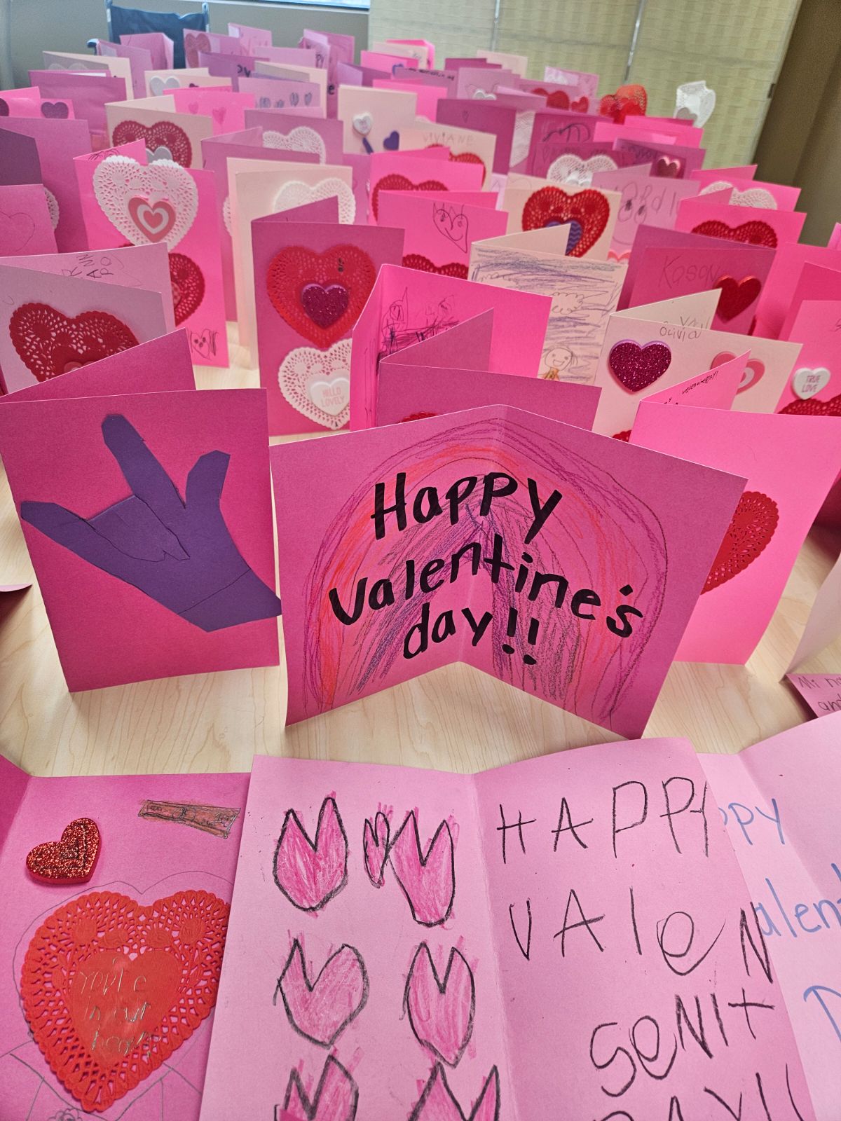 Thank you to all who shared your creativity and Valentines for our Dear Seniors!