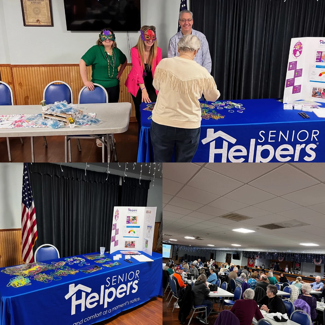 We had a blast celebrating Mardi Gras in partnership with Triad, AARP, Senior Services of Will County Inc., and the Lockport Police Department. It truly takes a village of amazing people to deliver wonderful events to our local seniors! 💜💛💚