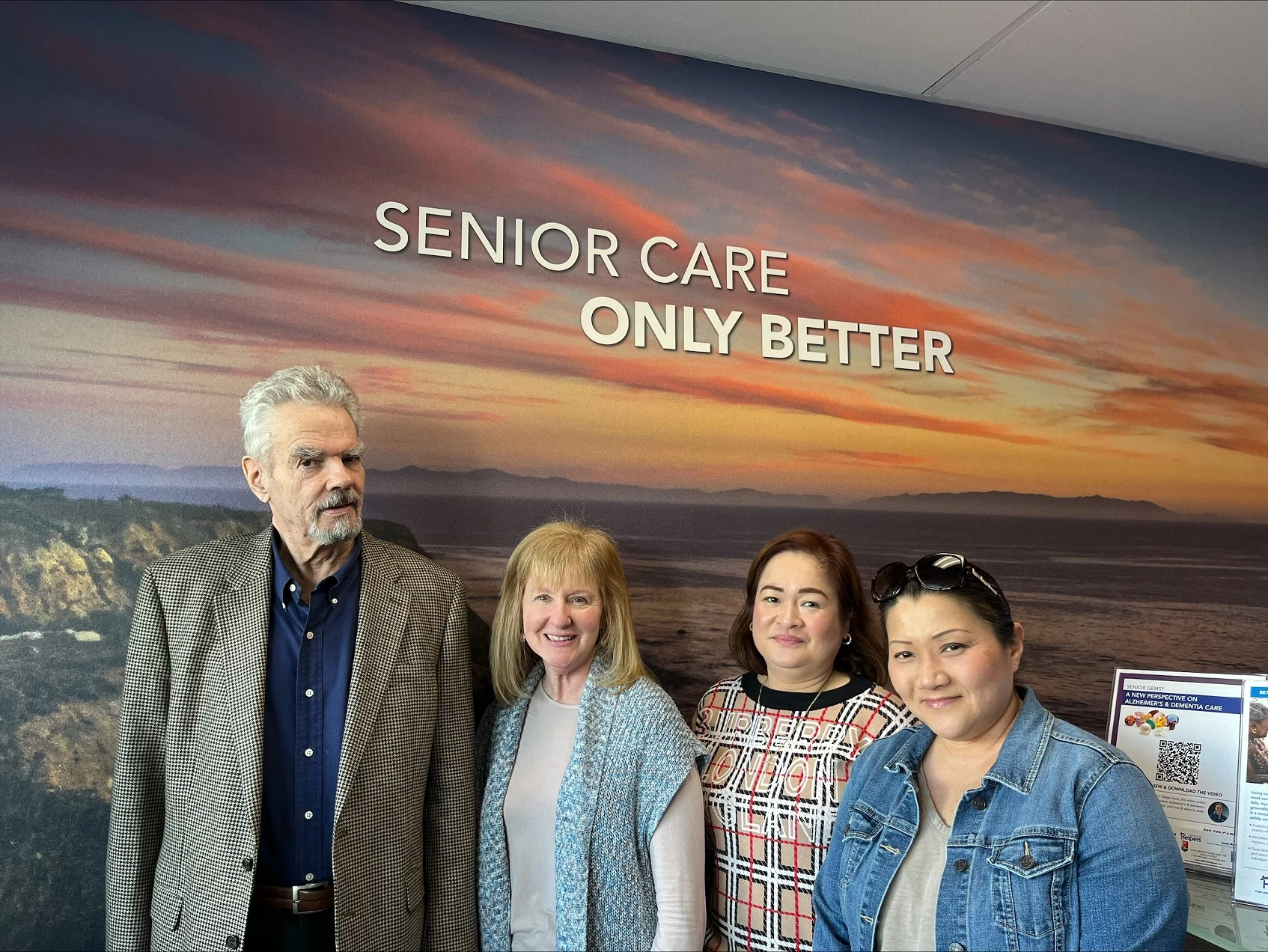 Meet our newest Care Partners servicing the Irvine, Lake Forest, Laguna Hills, and Laguna Woods communities – Peter, Vikki, Cristina, & Sok