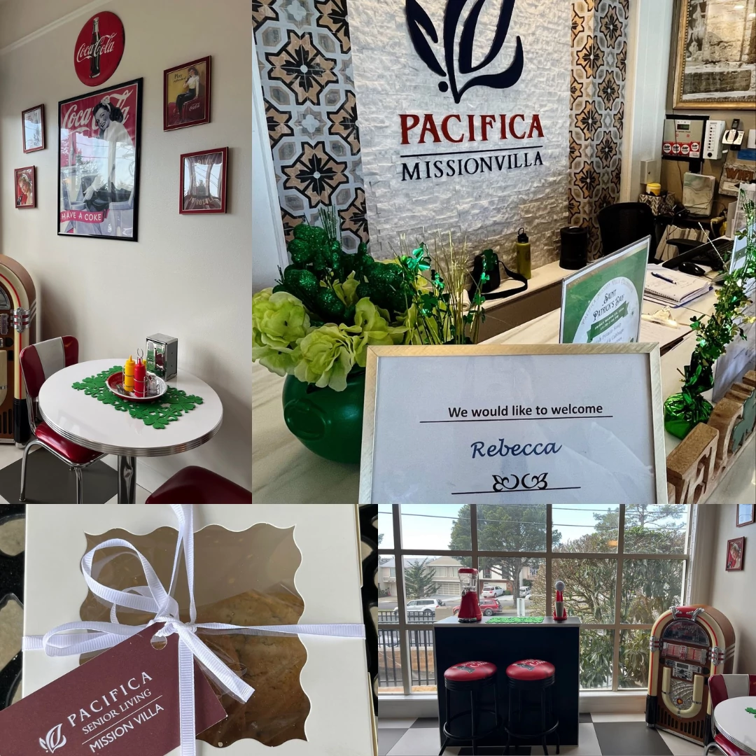 Our Community Relations Manager, Rebeca, had a delightful visit to Pacifica Senior Living Mission Villa Memory Care community in Daly City!