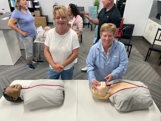 Senior Helpers’ caregivers attended the February 15, 2024, CPR class in Maitland, Florida. Photo credit: Jamila McFarlane