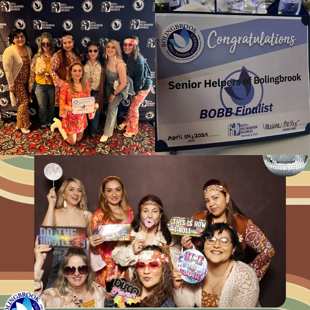 Earlier this month we were honored to attend the BOBB Awards and Gala, where we were recognized for our efforts to provide senior care and support to adults and seniors in need!