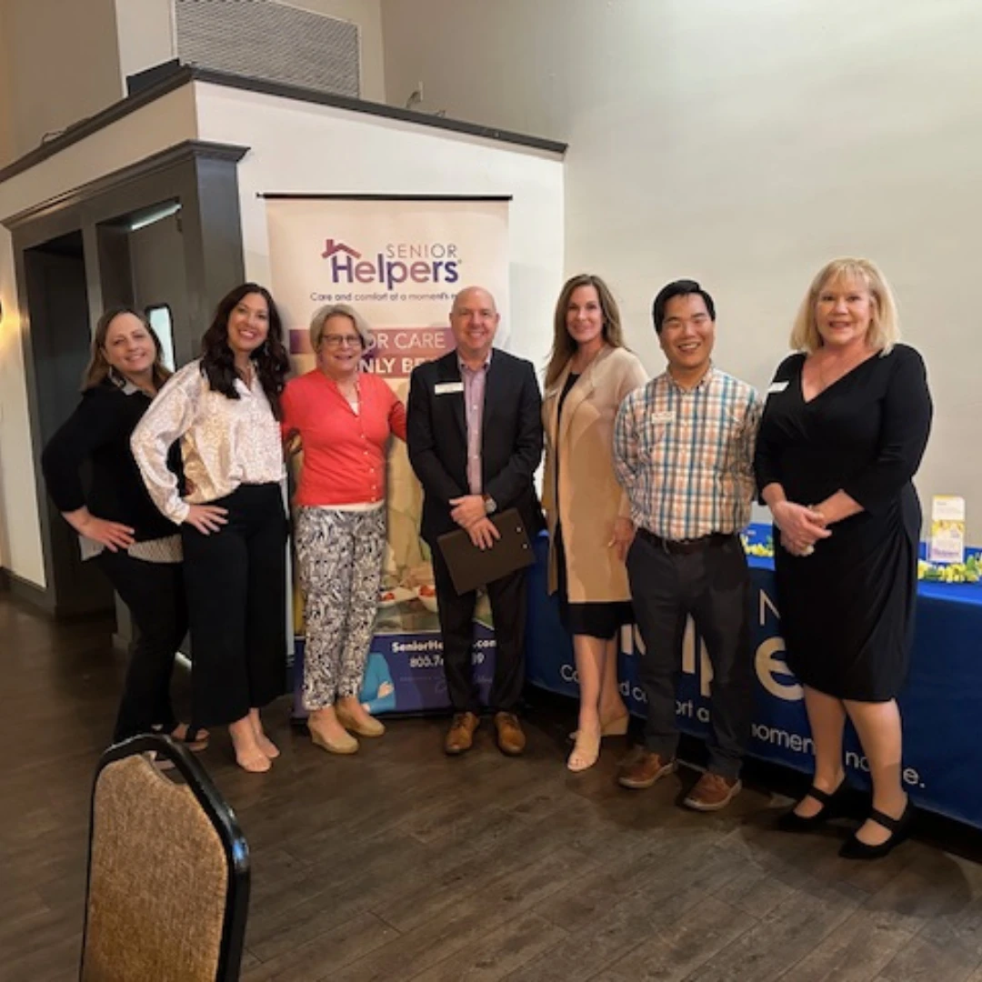 We were honored to be co-sponsors of the Oklahoma Parkinson’s Alliance’s OKC Caregiver Appreciation Event at The Greens Country Club on Tuesday, April 9, 2024.  Pictured with some of our co-sponsors from Senior Care Referral Services and Abbott as well as with members of The Parkinson’s Alliance’s executive team.