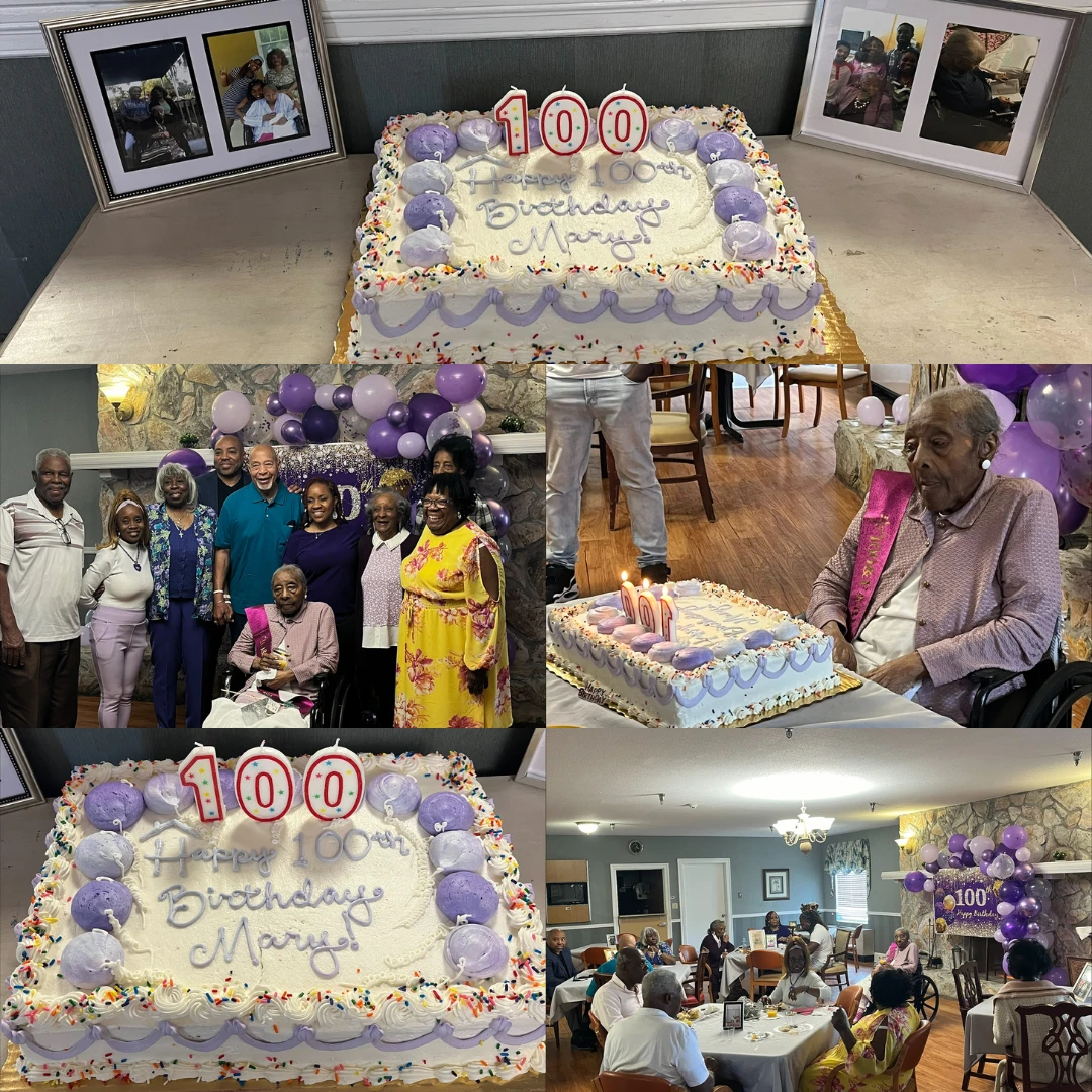 Last week Senior Helpers of St. Petersburg had the pleasure of celebrating Mary B's 100th Birthday with her family at Aventura at the Bay! Happy Birthday Mary— We are so glad we could contribute to such a momentous celebration! 🥳🎂🎉