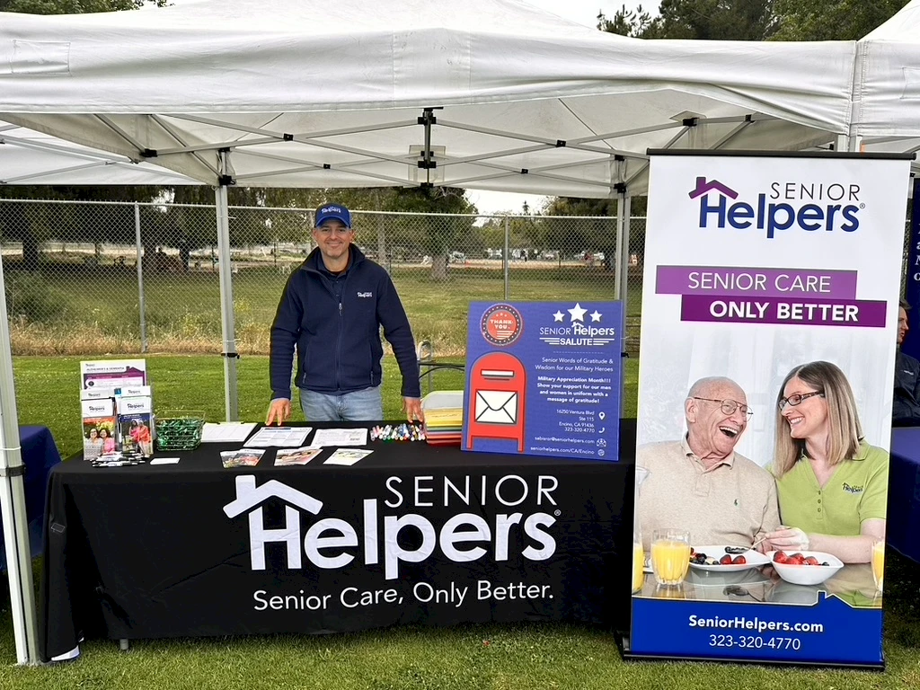 Senior Helpers South Valley had the pleasure of participating in the One Generation Senior Symposium in Reseda! We were thrilled to share more about our Senior Helpers Salute Campaign, an initiative dedicated to gathering letters and words of encouragement for our active military personnel.