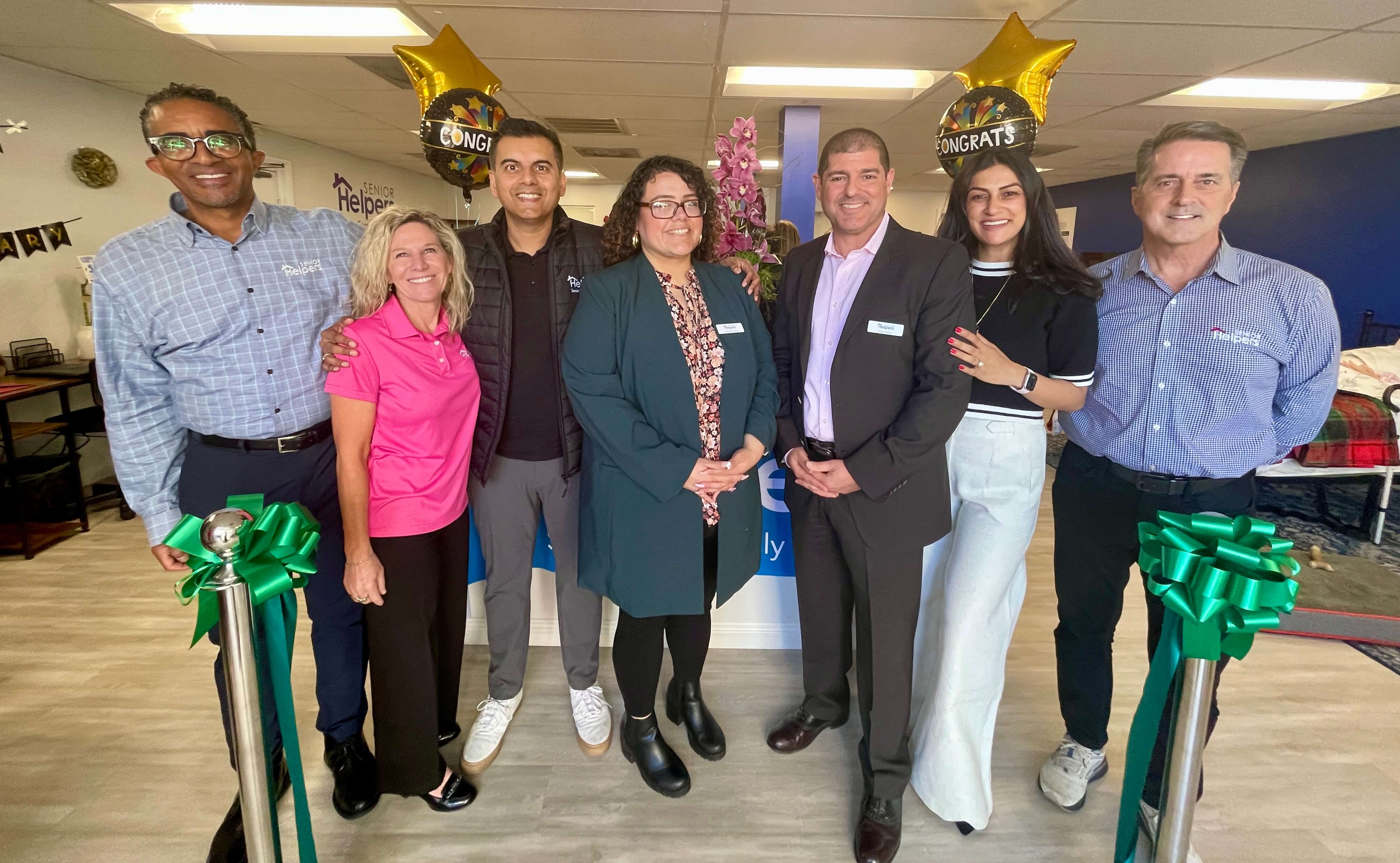 Joined other Senior Helpers franchise owners to celebrate a 1-year anniversary for the South Valley office.