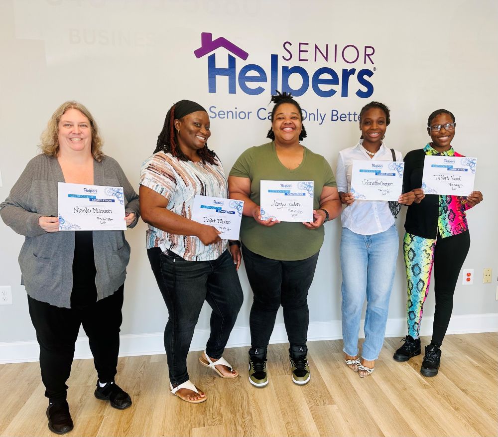 Say hello to our newest team members! These amazing caregivers just completed their Senior Helpers orientation and are ready to make a difference in the lives of seniors in the West Houston community.