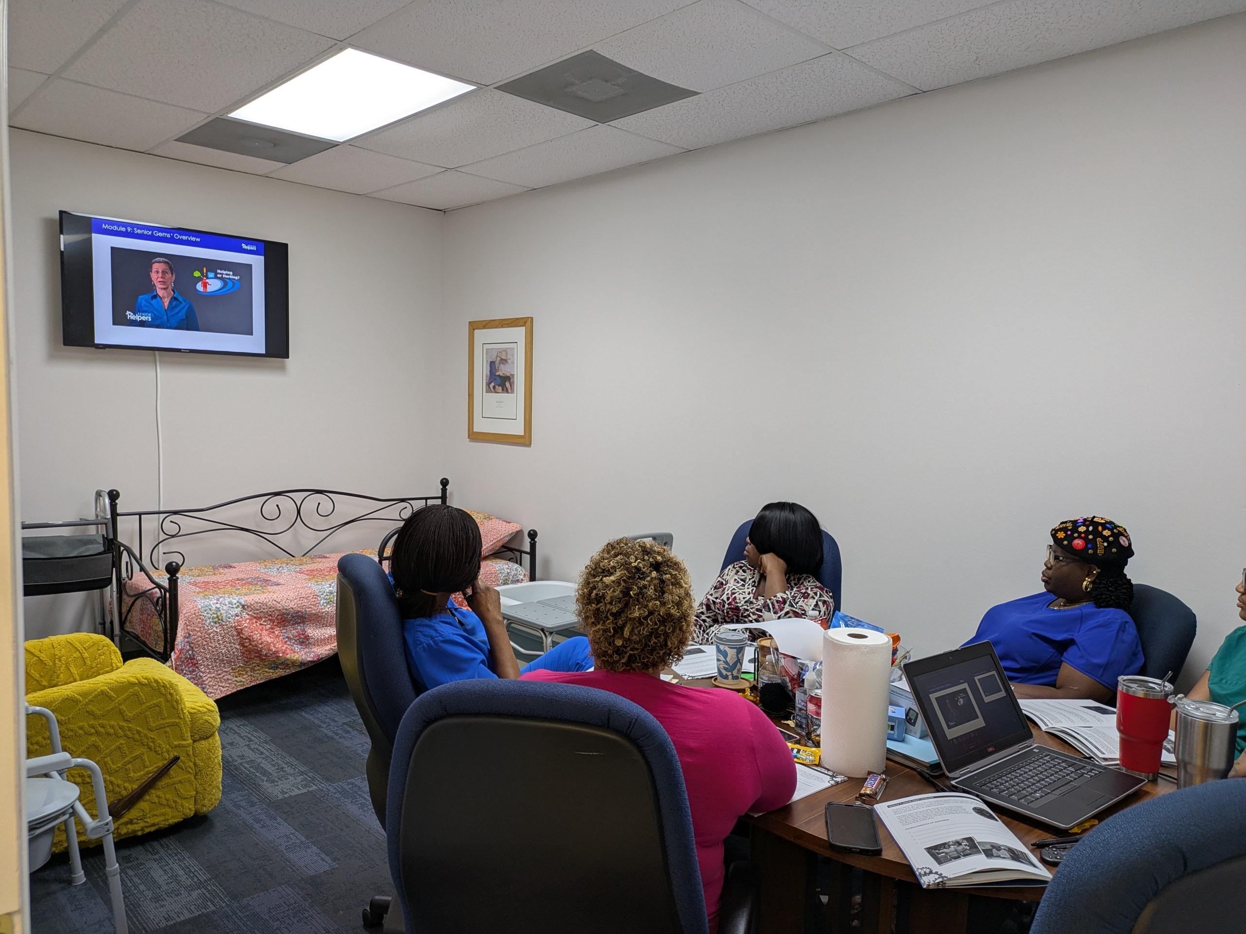 Building skills, confidence, and compassion—our caregivers at Senior Helpers of Sugar Land are dedicated to delivering exceptional care through hands-on training and teamwork!
